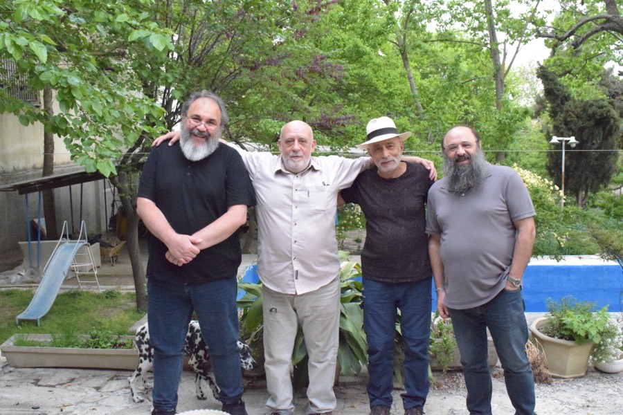 Reza Asgarzadeh, Christophe Rezai, Mo Fini and Ali Rahimi